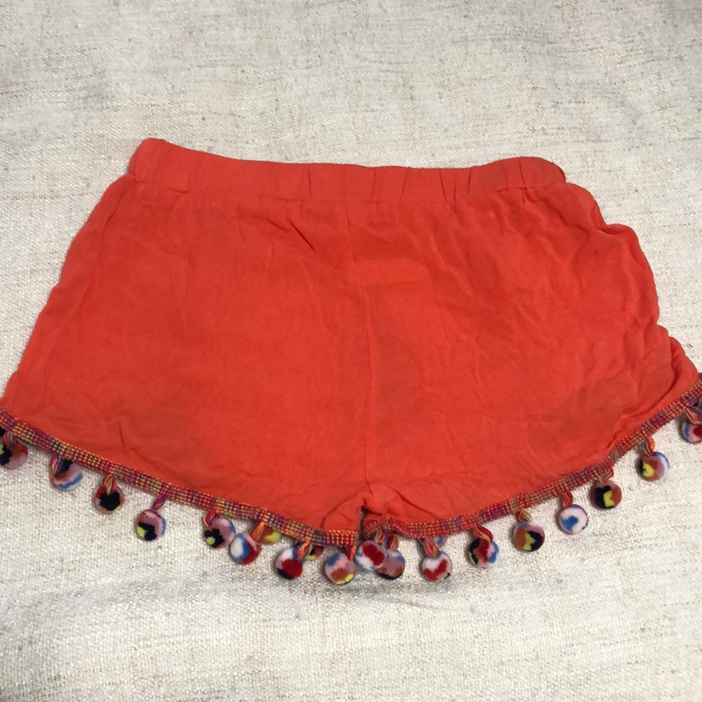 Surf Gypsy Red Pom Pom Shorts - Picture 5 of 7
